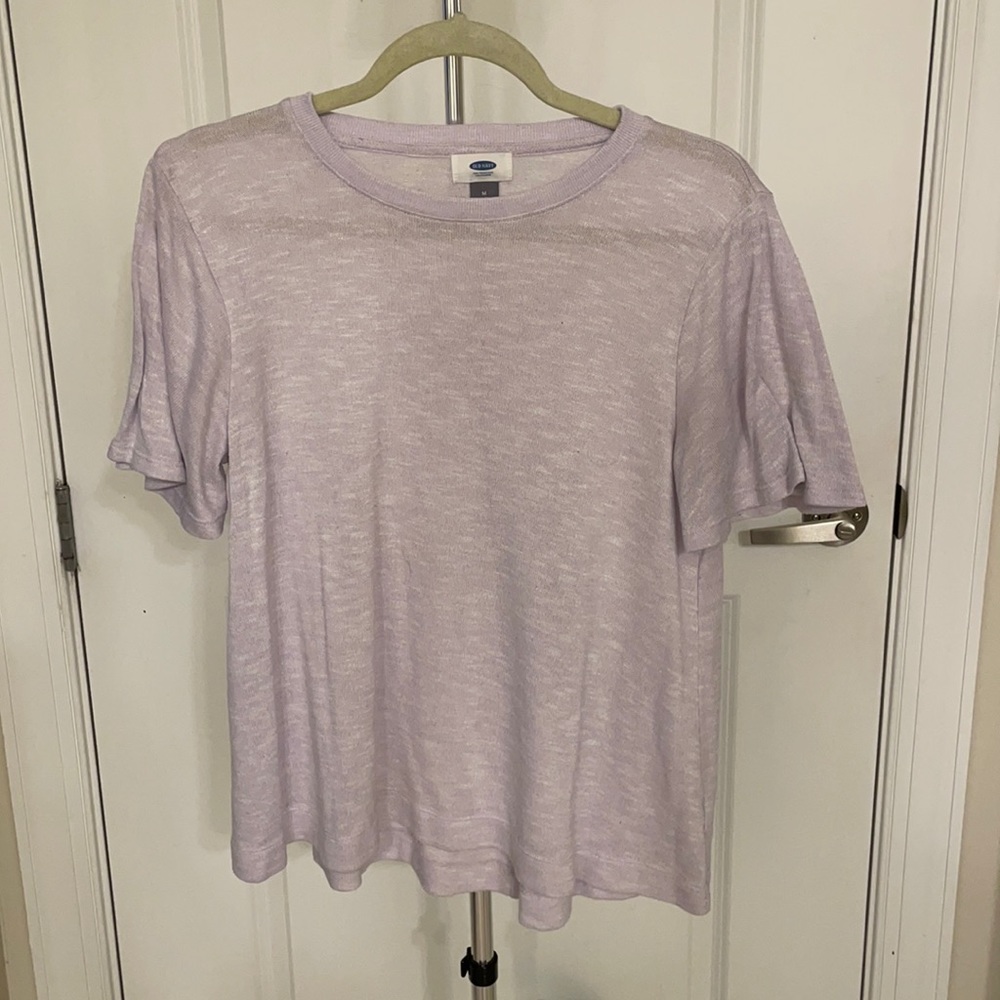 Old Navy Lavender Sweater Top - Picture 1 of 2